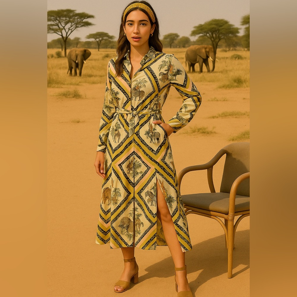 Stradivarioius Maxi Dress Long sleeves Dress